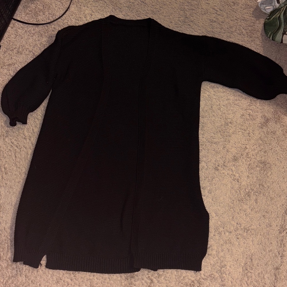 Classic Black Women's Cardigan